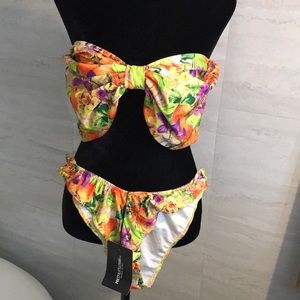 BRAND NEW PLT Floral Fruit Mini Bikini